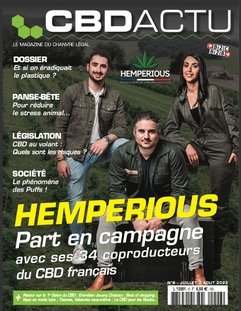 Couverture CBD Actu - Hemperious